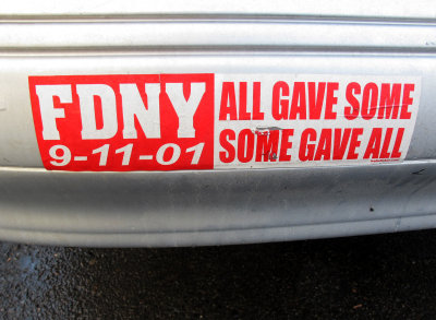 FDNY 9-11-01 - All Gave Some, Some Gave All