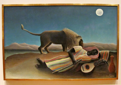 Sleeping Gypsy by Henri Rousseau, 1897