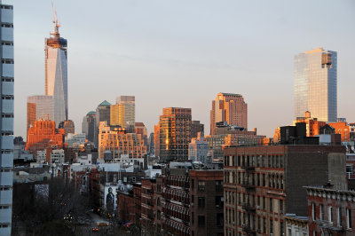 Sunrise - Lower Manhattan Skyline