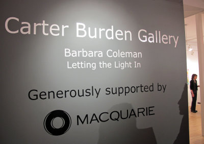 Barbara at the Gallery