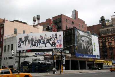 Billboards at Bond Street
