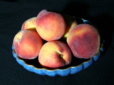 Peach Still Life