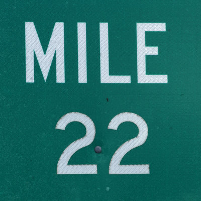 Mile marker, I-91