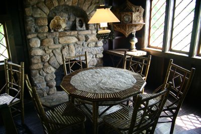 One of the cottages in the Adirondack museum.