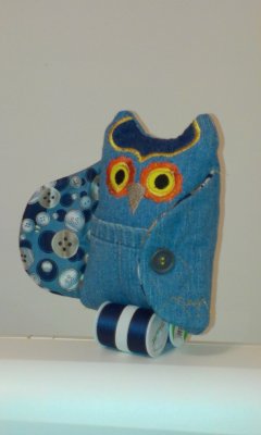 This is my baby owlet, I call him Levi