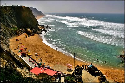 Beach of Formosa in Santa Cruz - Portugal