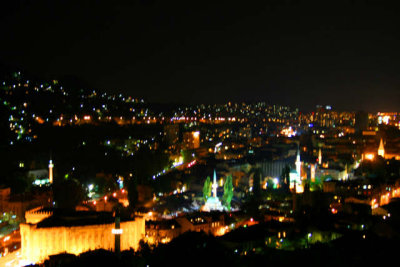 Sarajevo by night