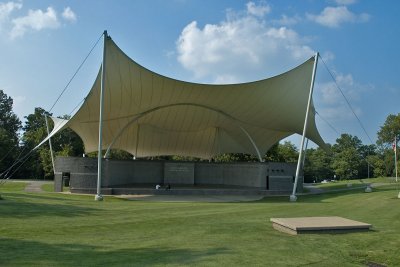 Outdoor ampitheater at Crockett Park