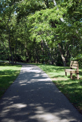 Crockett Park walking path
