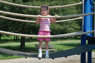 Erin Luteran playing at Granny White Park