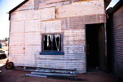Miners abandoned house,  Gwalia (ghost town)