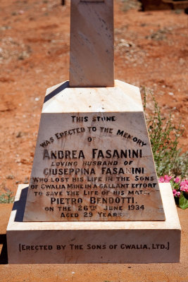 In memory of a brave man, Andrea Fasanini 
