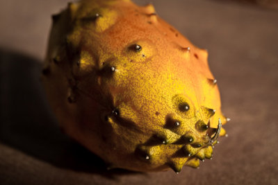 The Kiwano is a prickly fruit.