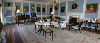 Drawing room at Lacock Abbey