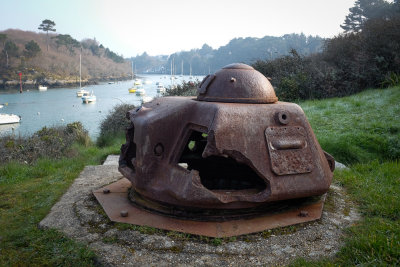 Port de Merrien - vestige seconde guerre