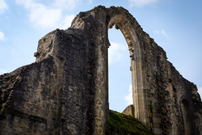 Ruines de léglise St Colomban détruite en 878 par les vikings
