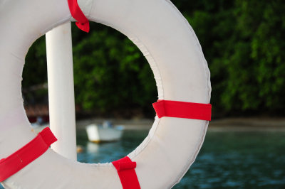 Boat Through Lifering