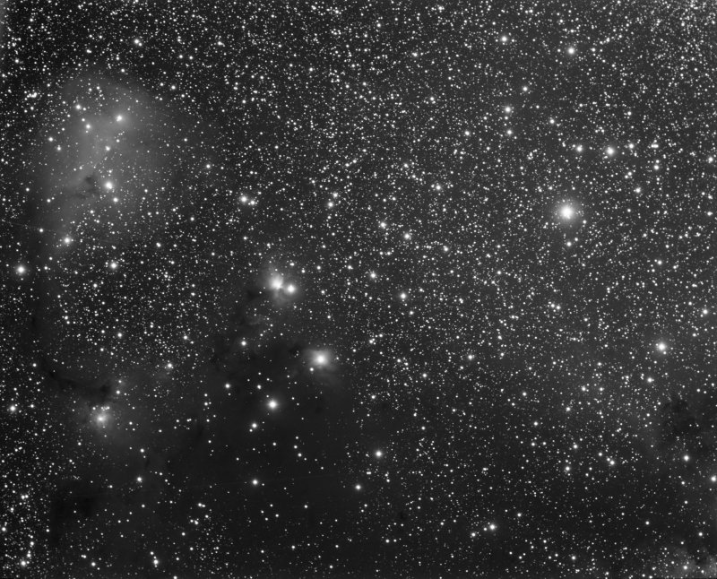 Officina Stellare Veloce RH 200 Second Light - IC 446, IC 447, IC 2169, NGC 2245, NGC 2247