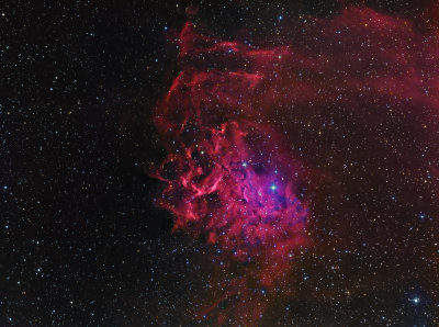 AE Aurigae and IC405 - The Flaming Star Nebula