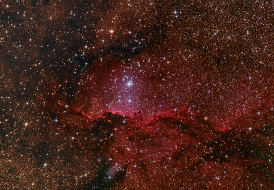The Dragons' Duel - NGC 6193 NGC 6188