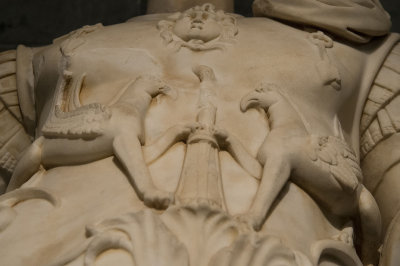 Trajan huge statue
