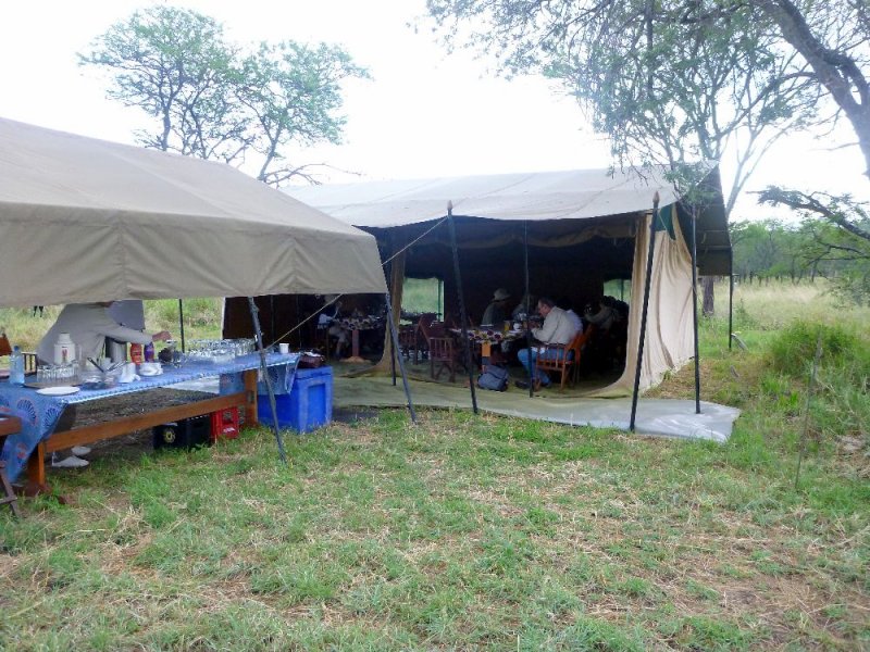 Our mess tent