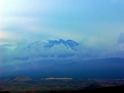 Our One Brief View of Mt. Kilimanjaro