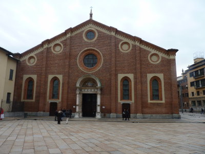 entrance, Santa Maie della Grazie