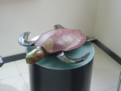 Turtle sculpture