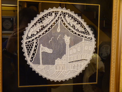 An example of Burano lace