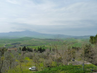 Countryside southwest of Pienza