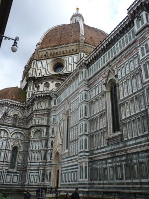Side view, Duomo of Florence, Santa Maria del Fiore