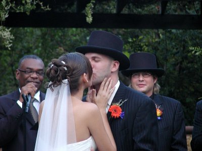 still kissing