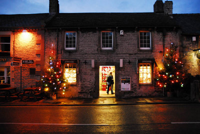 Christmas Lights Castleton 2013