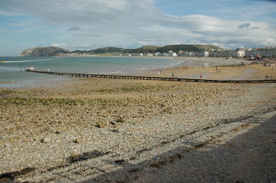 Beach of Llandudno