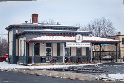 Topton station winter of 2013