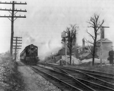 Heading east past Topton Furnace (early 1900)