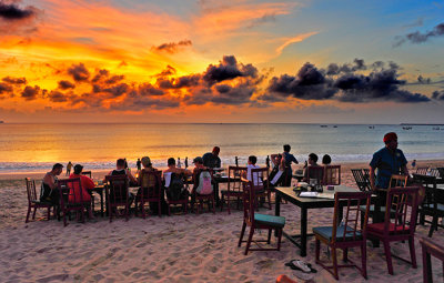 Sunset Dinner at Ganesha Seafood