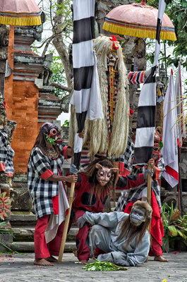 Scene from Barong Dance