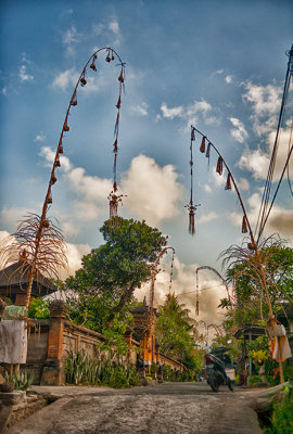 Typical Balinese Residential Street