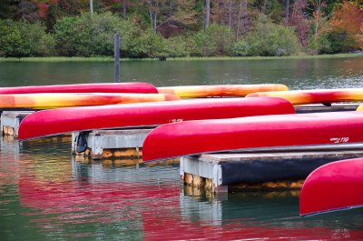 I Can See Fall Color, Canoe??