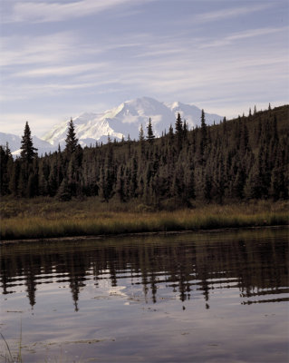 Mt McKinley Reflected in Wonder Lake.jpg