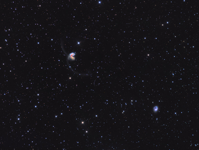 Antennae Galaxy Wide Field