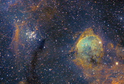 NGC 3293 & NGC 3324