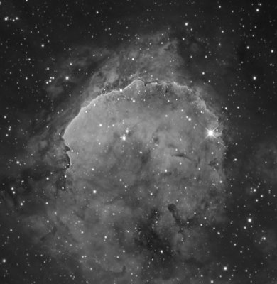 NGC 3324 in H-alpha light 