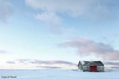 Winter Barn