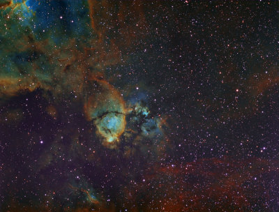 IC1795 in HST palette