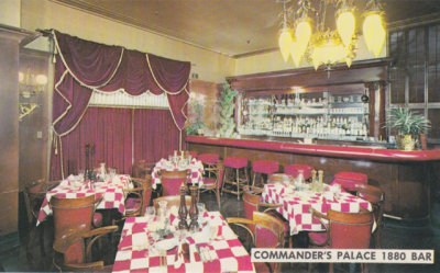 Commander's Palace 1880 Bar