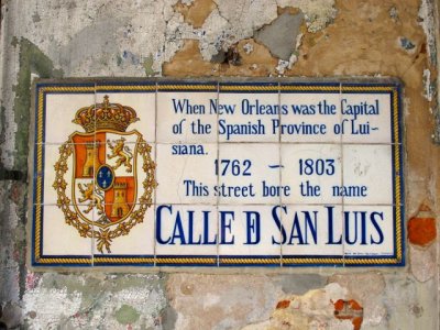 Historical Street Signs Of New Orleans