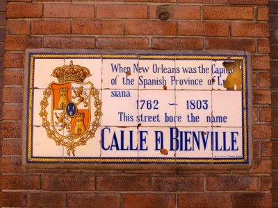 Calle D Bienville → Rue Bienville → Bienville Ave